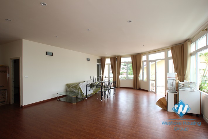 Brand new apartment with large balcony for rent in Tay Ho Street, Tay Ho, Ha Noi